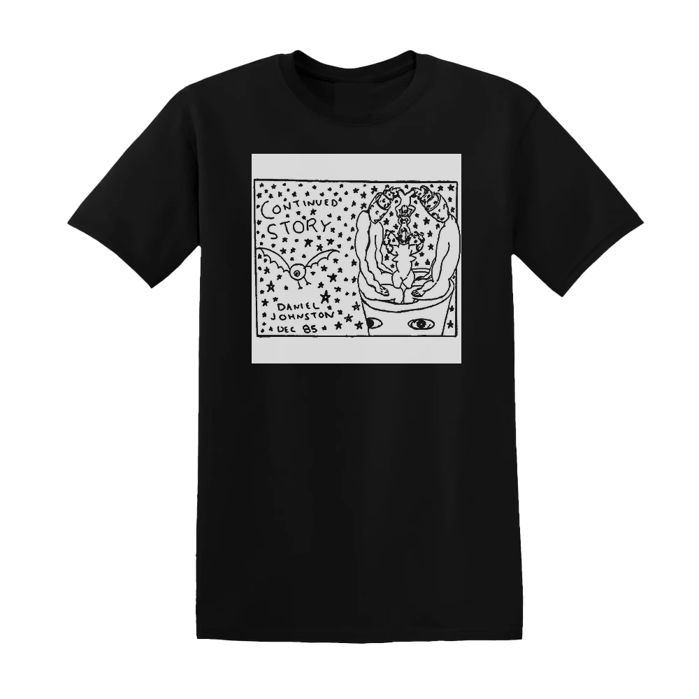 Daniel Johnston - Continued Story Album Cover T-Shirt
