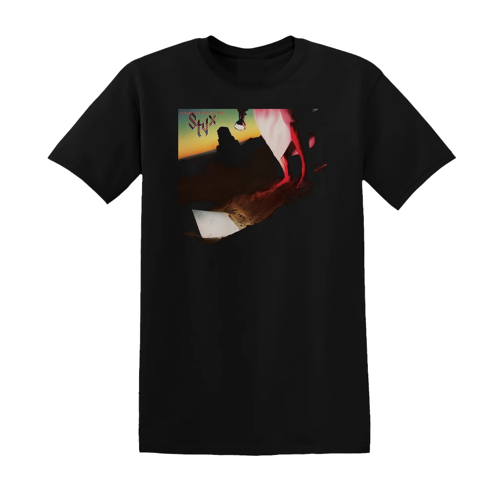 Styx - Cornerstone Album Cover T-Shirt