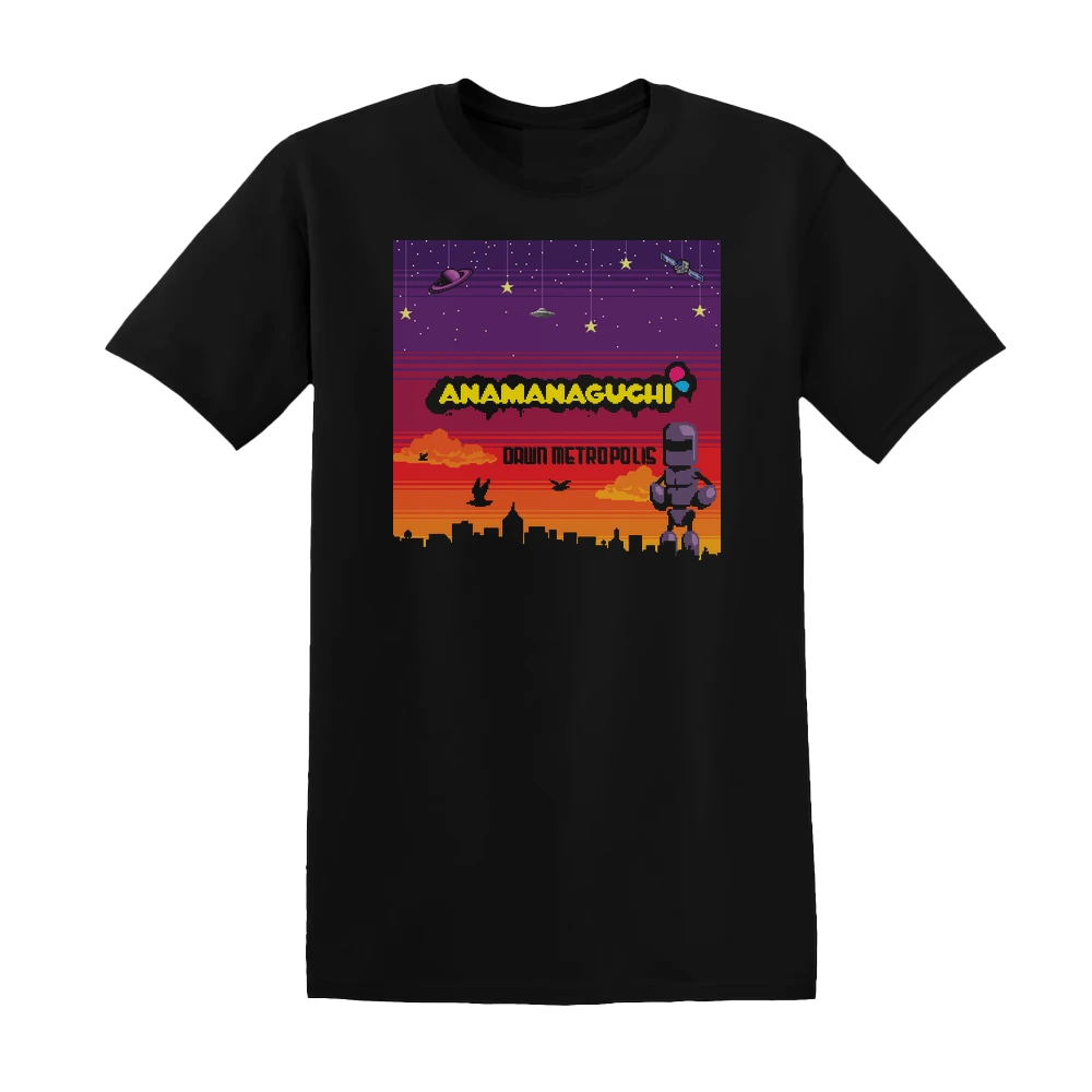 Anamanaguchi - Dawn Metropolis Album Cover T-Shirt