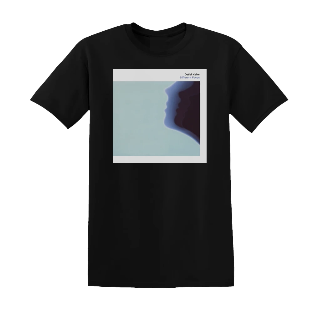 Detlef Keller - Different Faces Album Cover T-Shirt