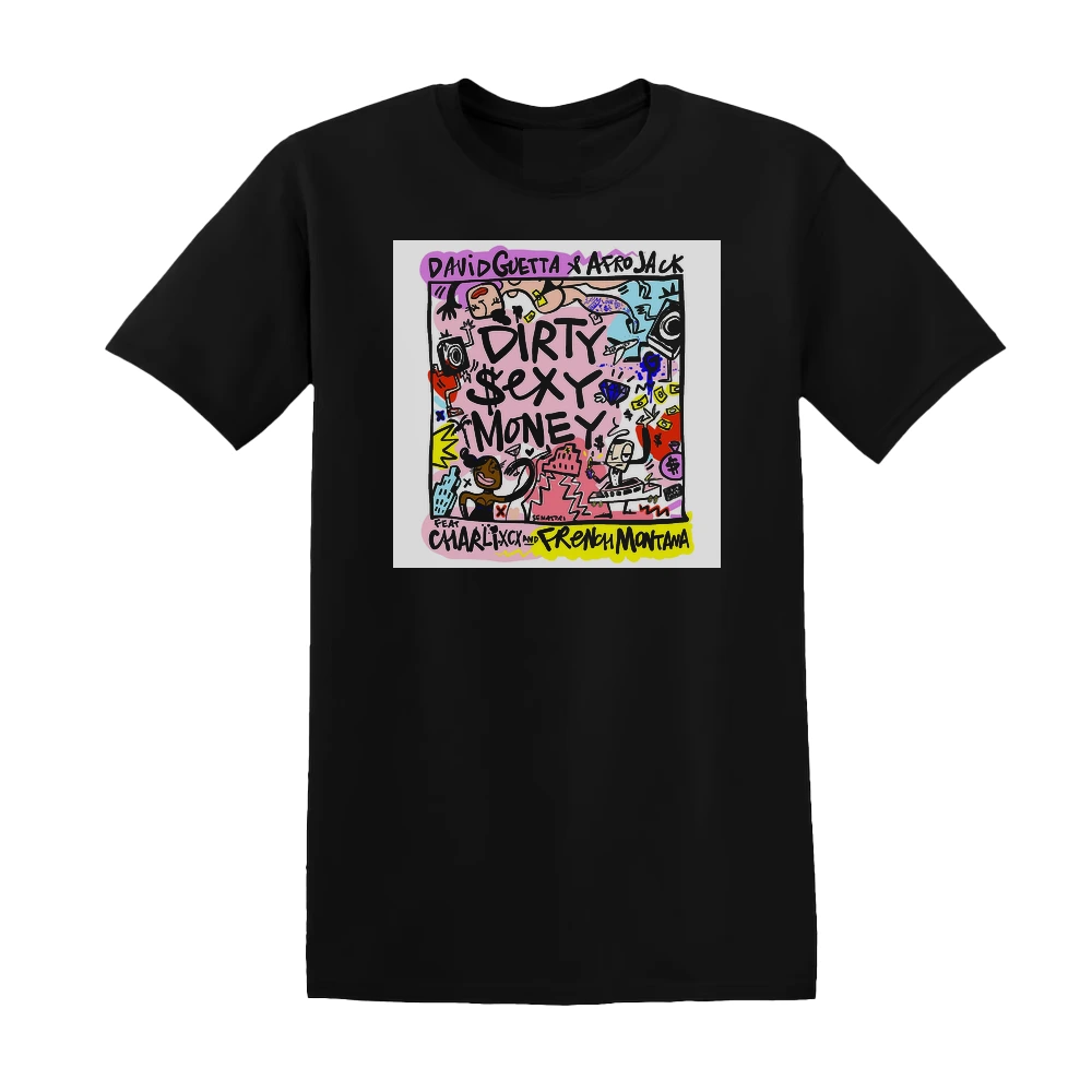 David Guetta - Dirty Sexy Money Album Cover T-Shirt