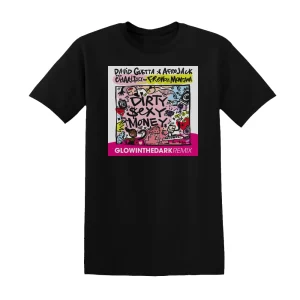 David Guetta - Dirty Sexy Money Glowinthedark Remix Album Cover T-Shirt