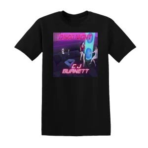 CJ Burnett - Disco Night Album Cover T-Shirt