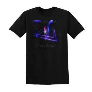 Cyberwalker - Distorted Visions Album Cover T-Shirt
