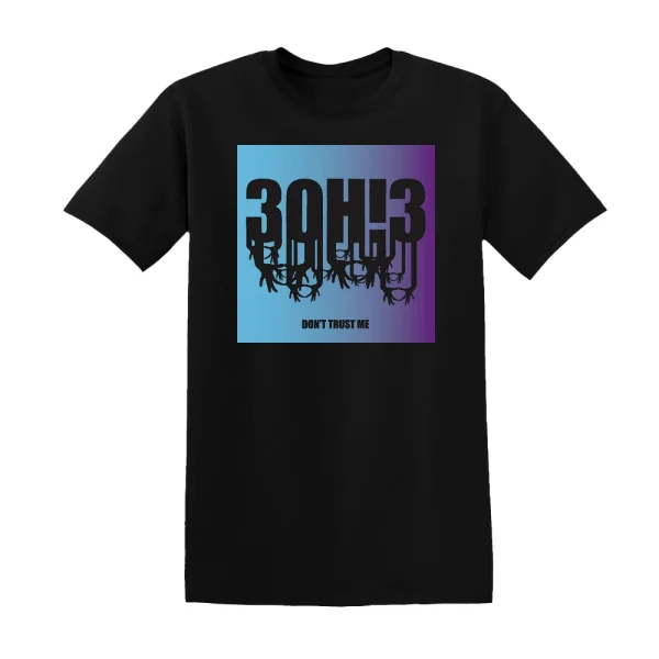 3OH3 - Dont Trust Me Album Cover T-Shirt
