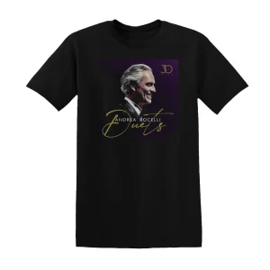 Andrea Bocelli - Duets 30Th Anniversary Album Cover T-Shirt