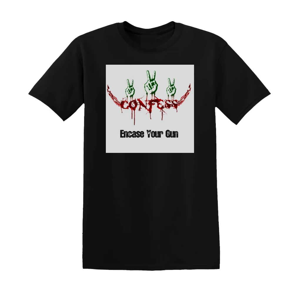 Confess - Encase Your Gun Album Cover T-Shirt