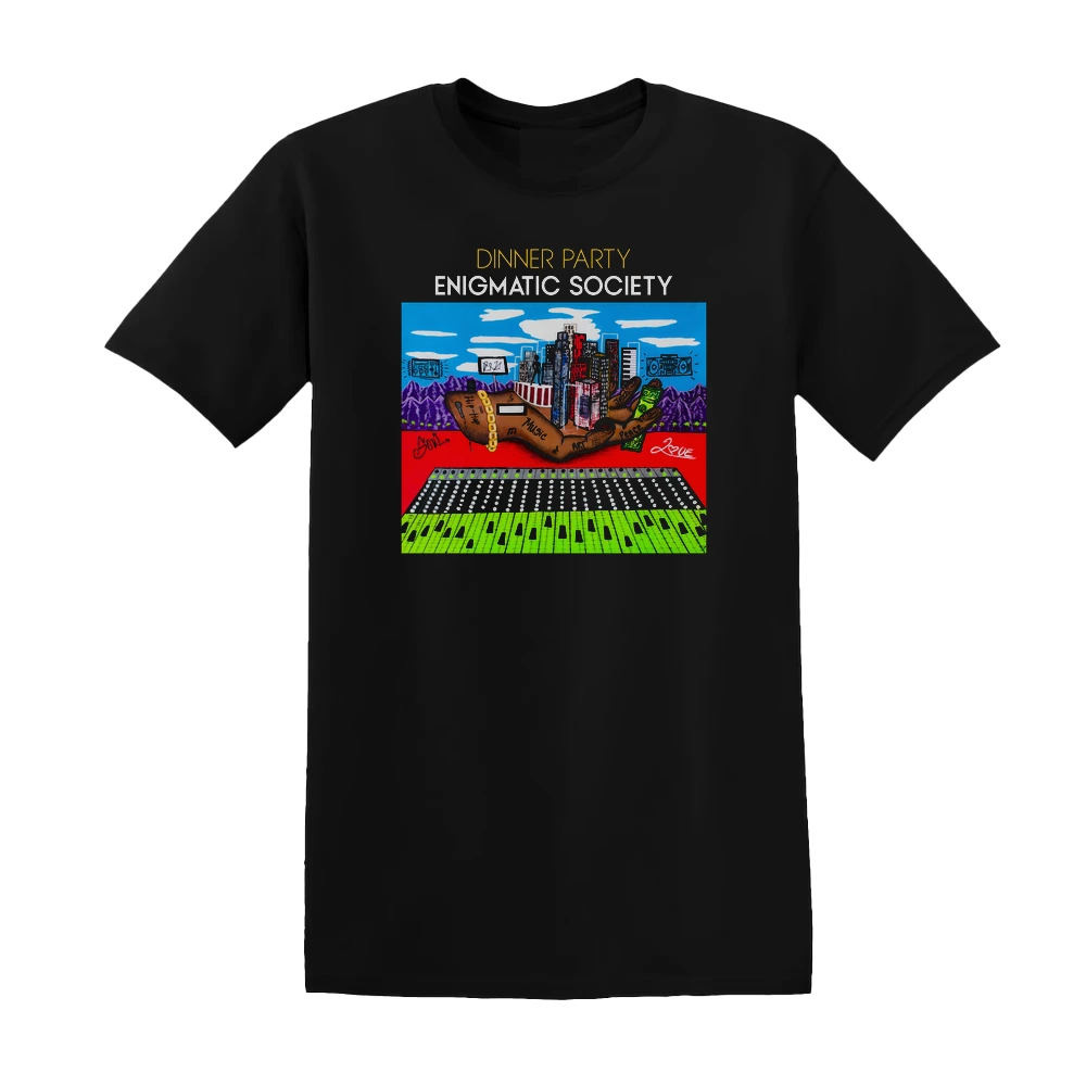 Dinner Party - Enigmatic Society Album Cover T-Shirt