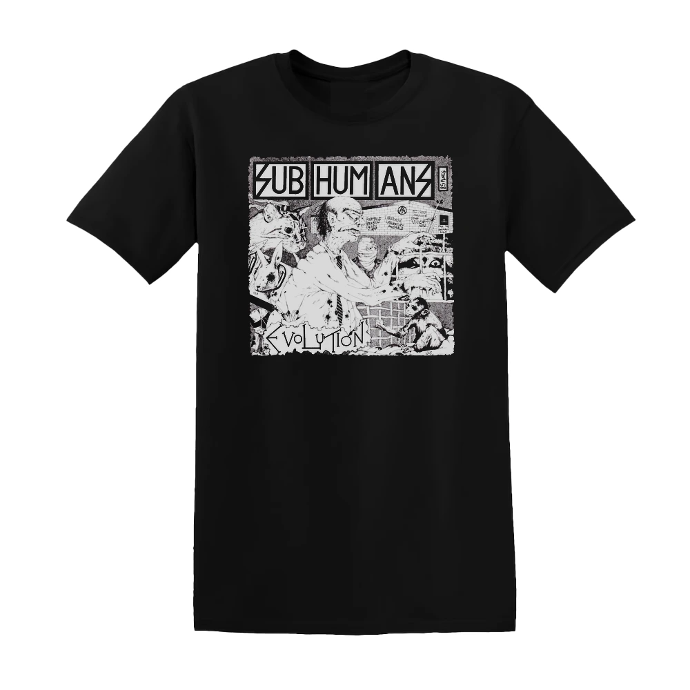Subhumans - Evolution Album Cover T-Shirt