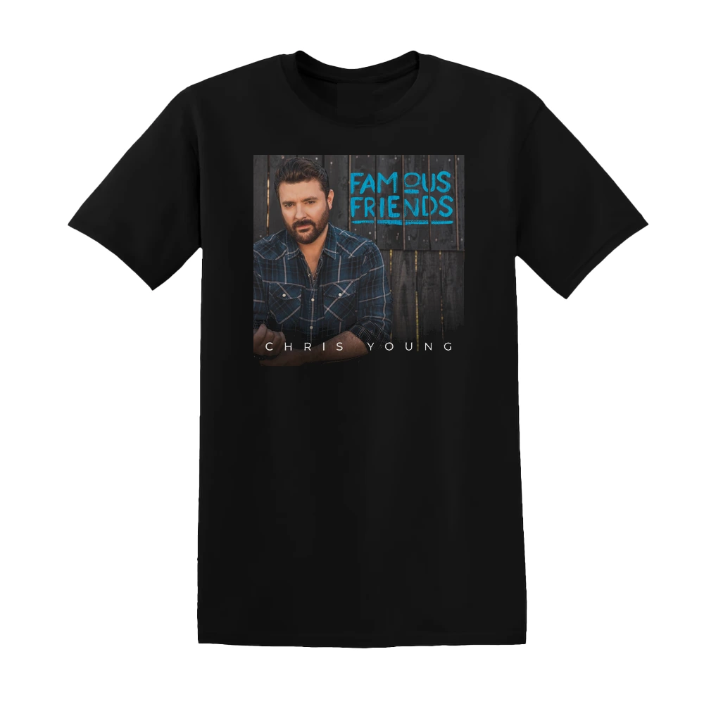 Chris Young - Famous Friends Album Cover T-Shirt