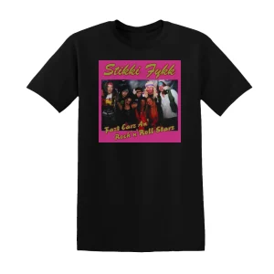 Stikki Fykk - Fazt Carz An Rock N Roll Starz Album Cover T-Shirt