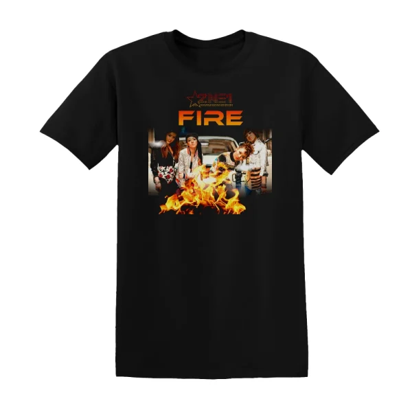 2NE1 - Fire 2 Album Cover T-Shirt