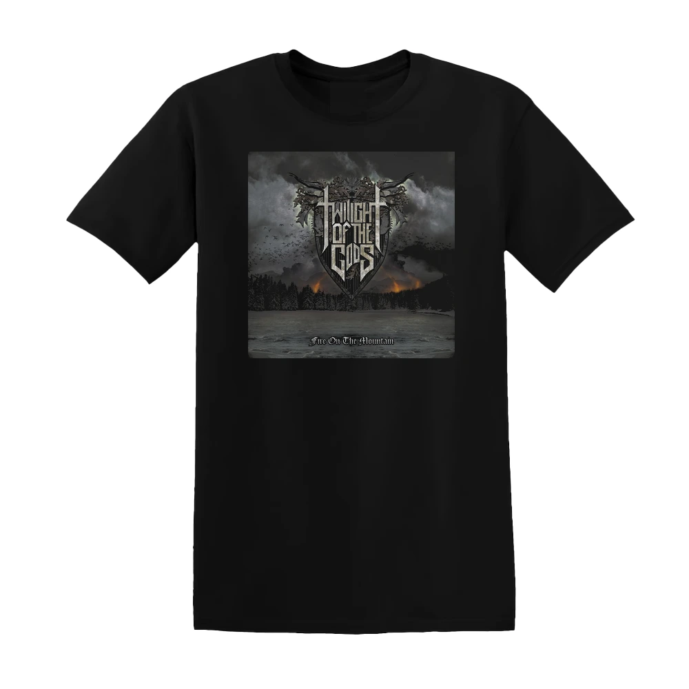 Twilight of the Gods - Fire On The Mountain Album Cover T-Shirt