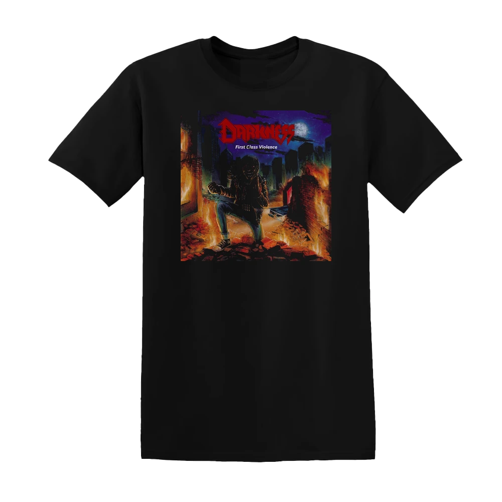 Darkness - First Class Violence Album Cover T-Shirt