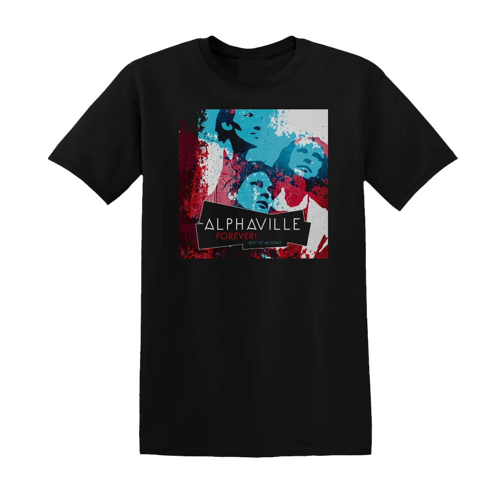 Alphaville - Forever Best Of 40 Years Album Cover T-Shirt
