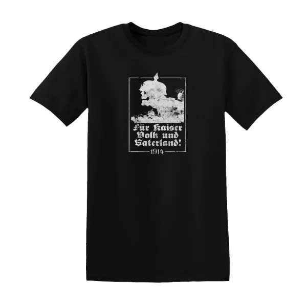 1914 - Fr Kaiser Volk Und Vaterland Album Cover T-Shirt