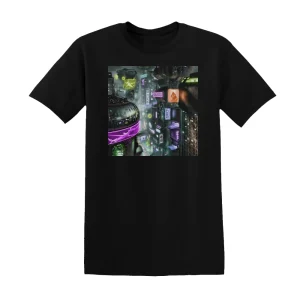 Abducted by Sharks - Generic Dystopian City Album Cover T-Shirt