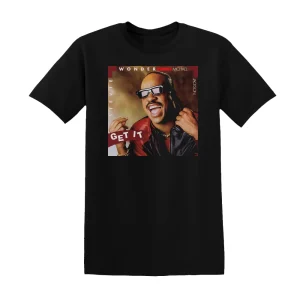 Stevie Wonder - Get It Album Cover T-Shirt