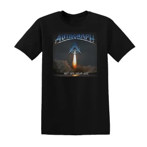 Autograph - Get Off Your Ass Album Cover T-Shirt
