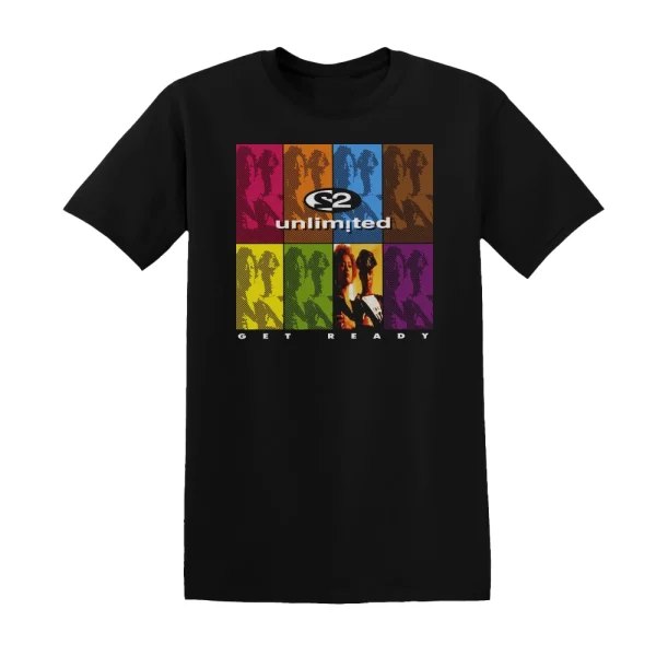 2 Unlimited - Get Ready 1 Album Cover T-Shirt
