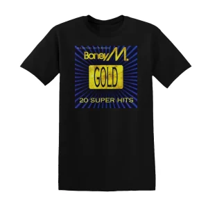 Boney M. - Gold 20 Super Hits Album Cover T-Shirt
