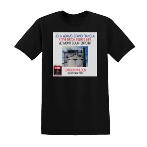 Steve Reich - Grand Pianola  Eight Lines  Vermont Counterpoint Album Cover T-Shirt