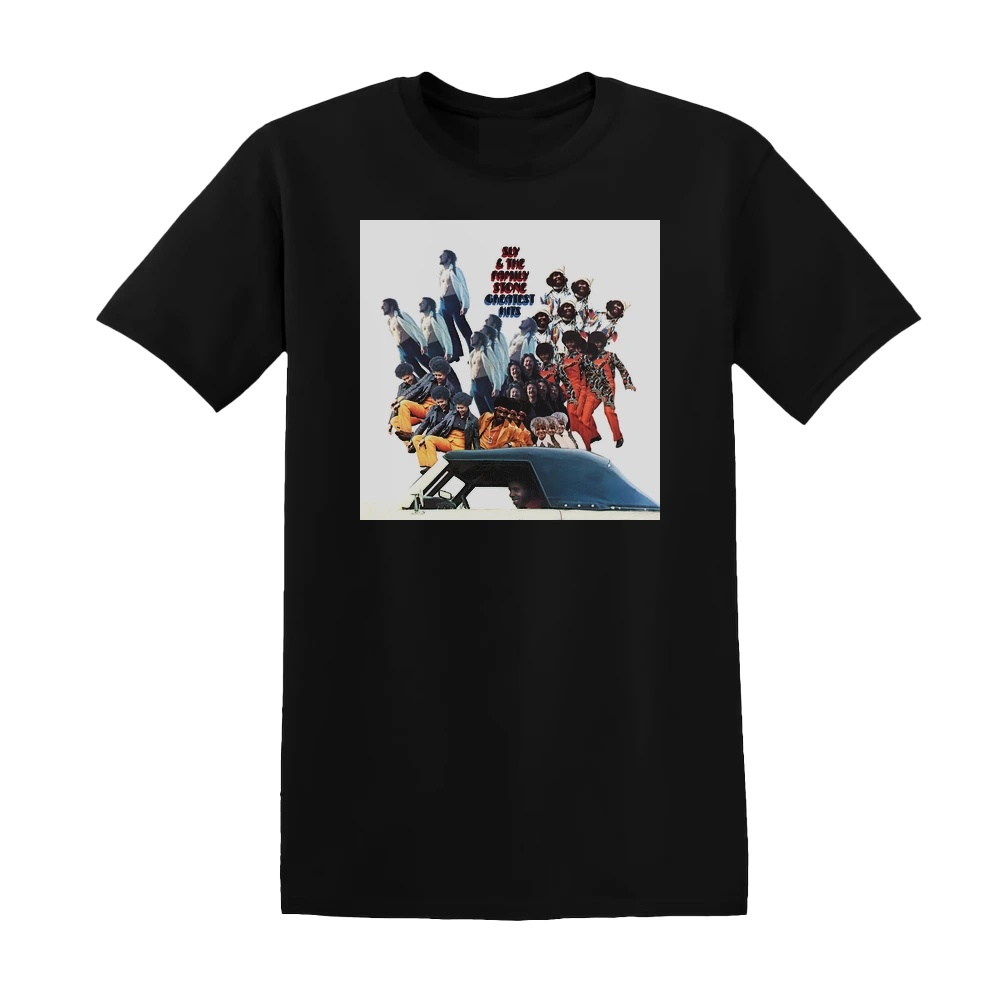 Sly & The Family Stone - Greatest Hits Album Cover T-Shirt