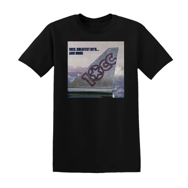 10cc - Greatest Hits And More Album Cover T-Shirt