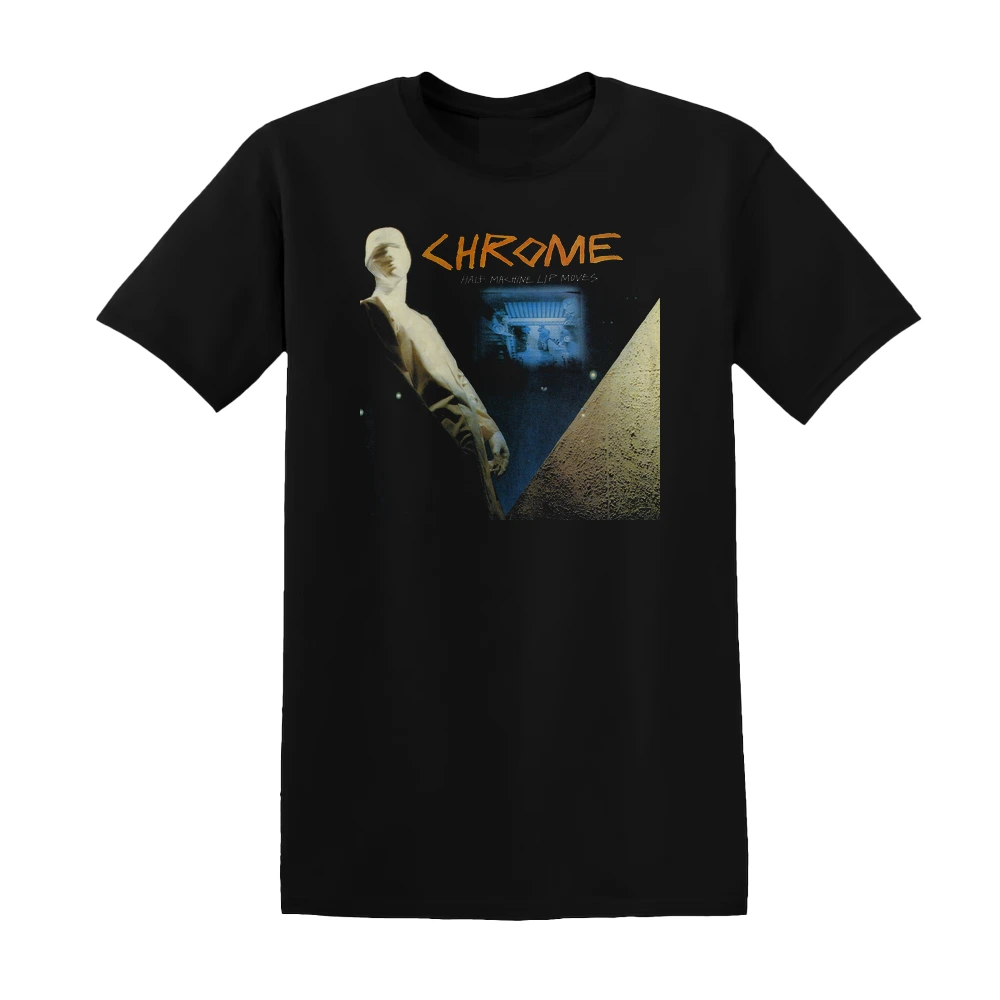 Chrome - Half Machine Lip Moves Album Cover T-Shirt
