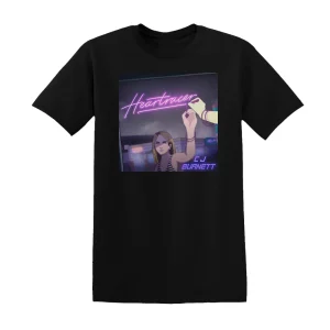 CJ Burnett - Heartracer Album Cover T-Shirt