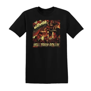 The Meteors - Hell Train Rollin Album Cover T-Shirt