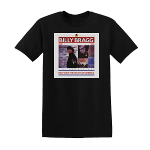 Billy Bragg - Help Save The Youth Of America Album Cover T-Shirt