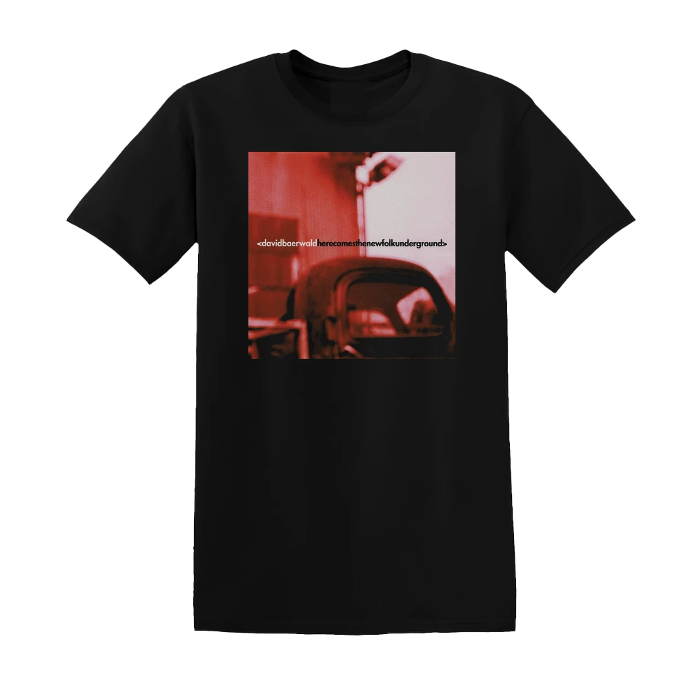 David Baerwald - Here Comes The New Folk Underground Album Cover T-Shirt