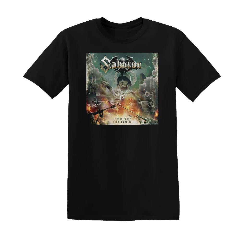 Sabaton - Heroes On Tour Album Cover T-Shirt