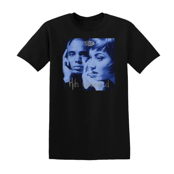 2 Unlimited - Hits Unlimited Album Cover T-Shirt