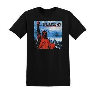 Black 47 - Home Of The Brave Album Cover T-Shirt