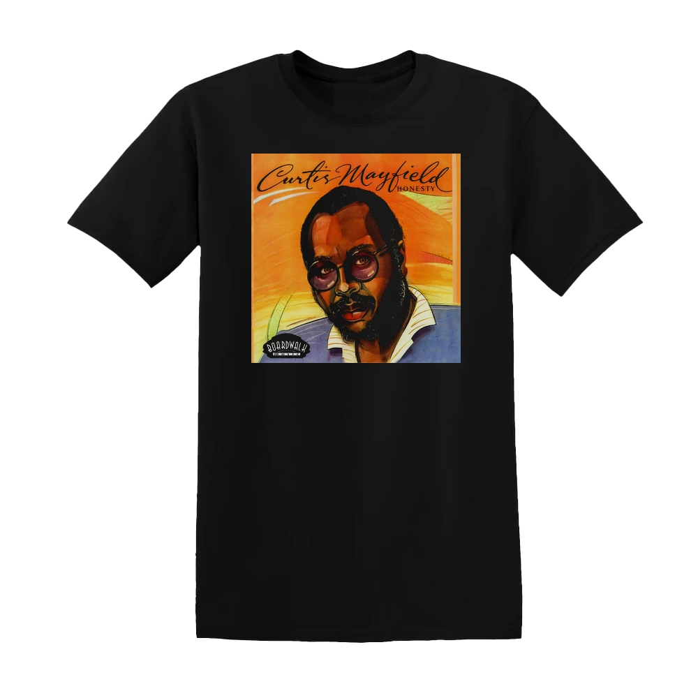 Curtis Mayfield - Honesty Album Cover T-Shirt