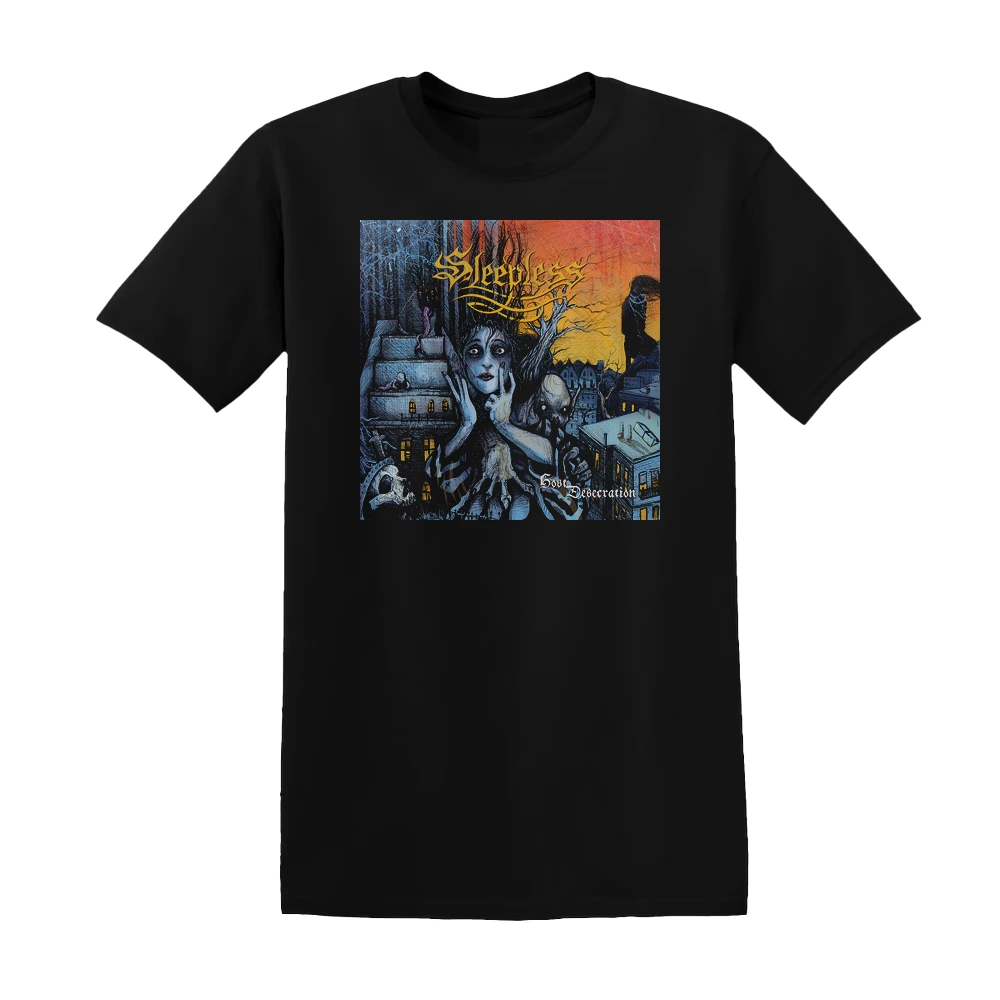 Sleepless - Host Desecration Album Cover T-Shirt