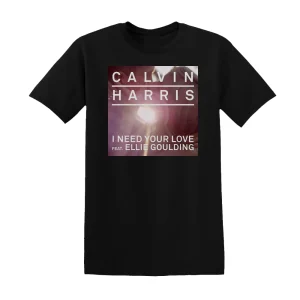 Calvin Harris - I Need Your Love 1 Album Cover T-Shirt
