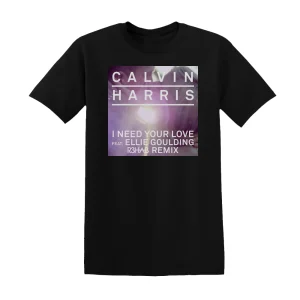 Calvin Harris - I Need Your Love Album Cover T-Shirt