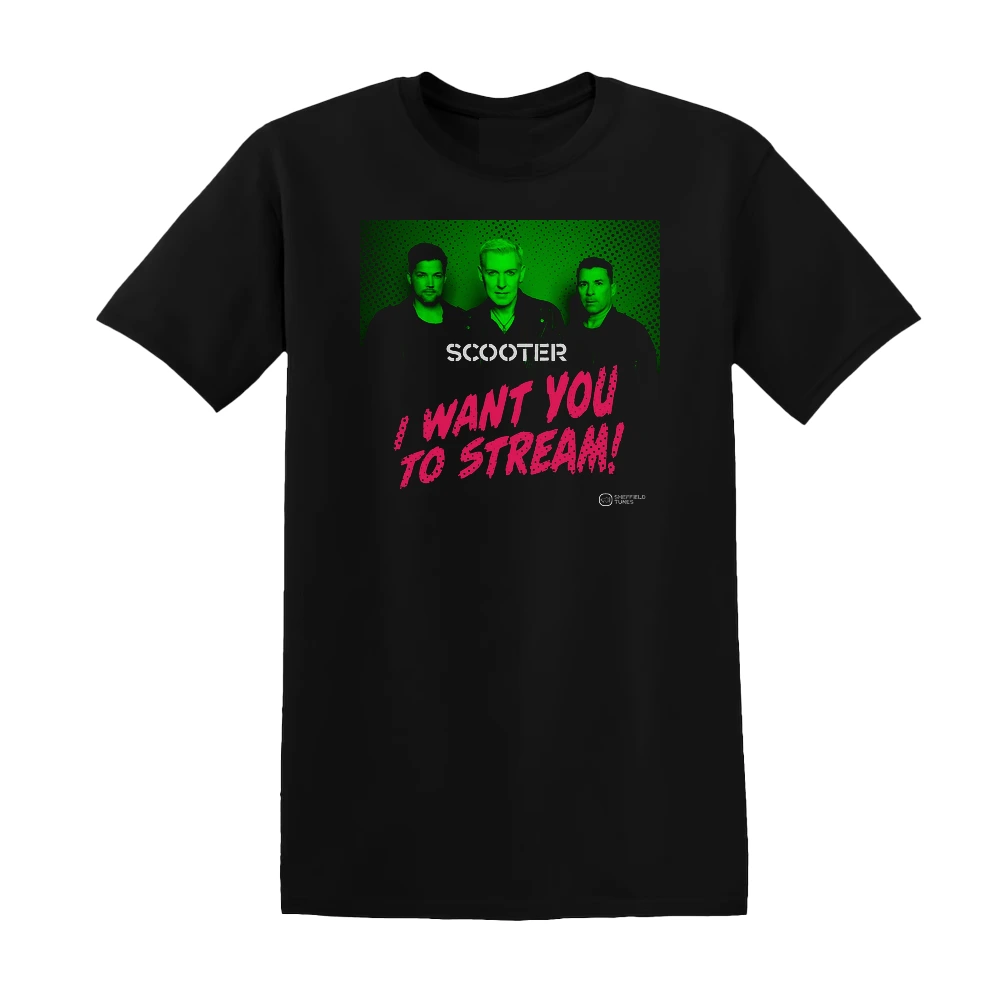 Scooter - I Want You To Stream Album Cover T-Shirt