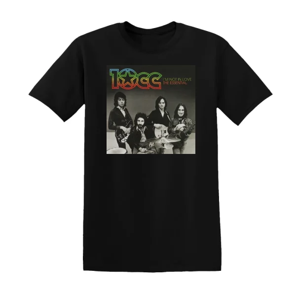 10cc - Im Not In Love The Essential Collection Album Cover T-Shirt