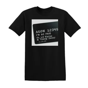 Akon - Im So Paid 1 Album Cover T-Shirt