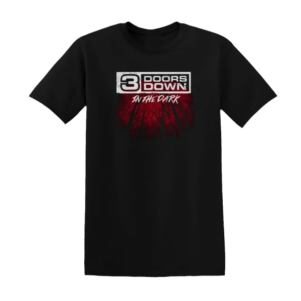 3 Doors Down - In The Dark Album Cover T-Shirt