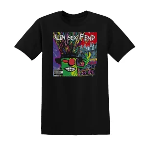 Alien Sex Fiend - Information Overload Album Cover T-Shirt