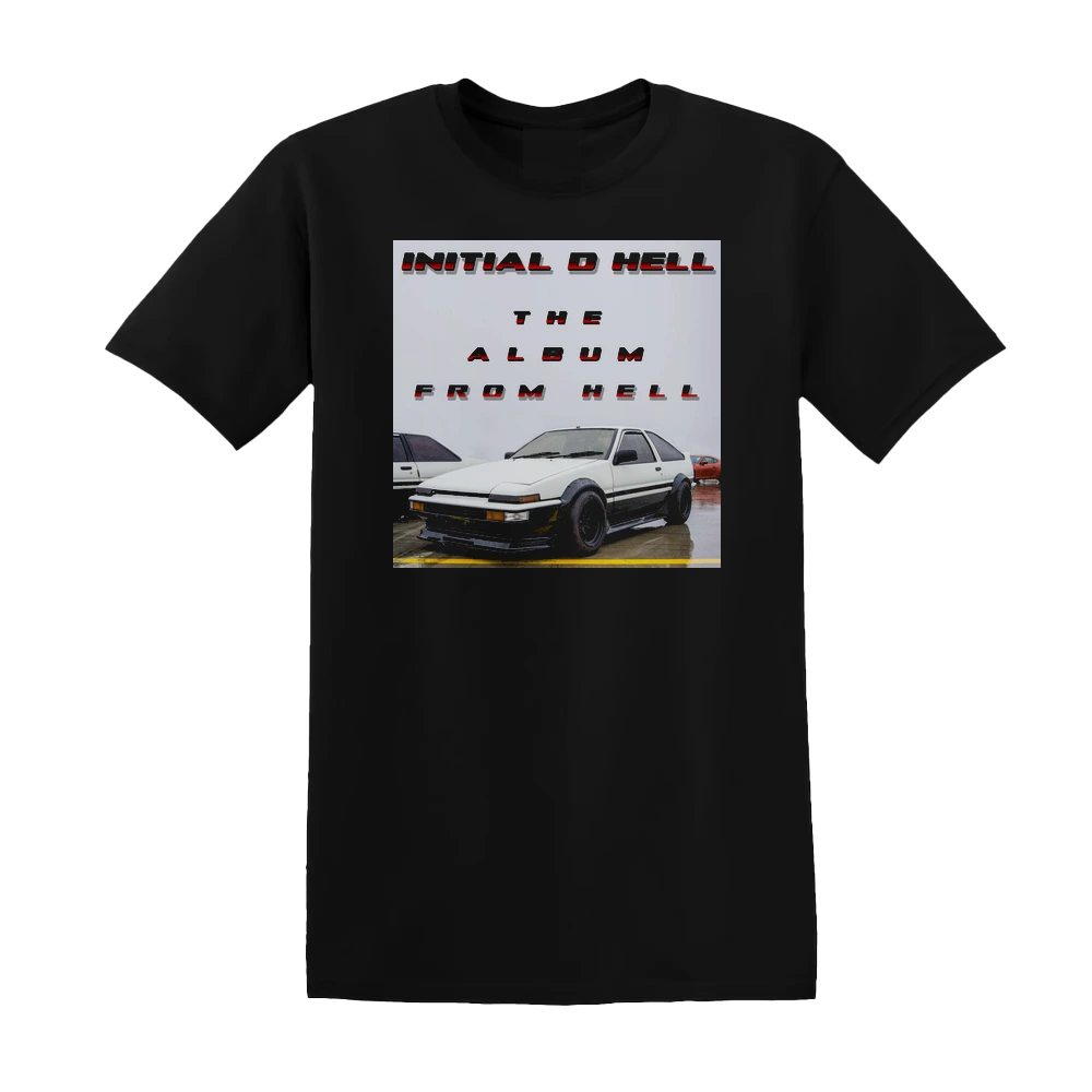 Dave Rodgers - Initial D Hell The Album From Hell Album Cover T-Shirt