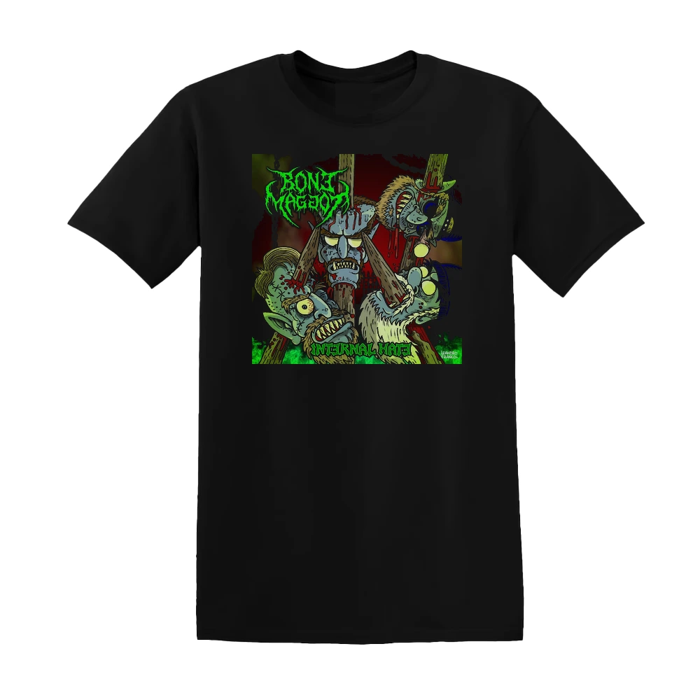 Bone Maggot - Internal Hate Album Cover T-Shirt