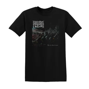 Creeping Flesh - Into The Meat Grinder Album Cover T-Shirt