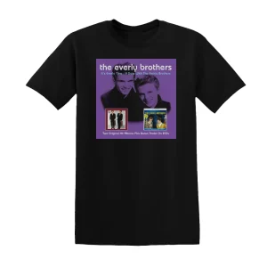 The Everly Brothers - Its Everly Time  A Date With The Everly Brothers Album Cover T-Shirt