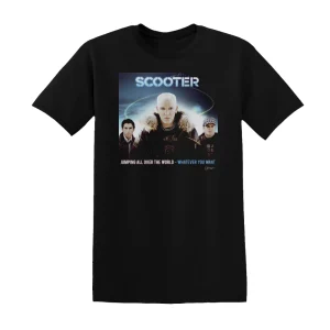 Scooter - Jumping All Over The World Album Cover T-Shirt